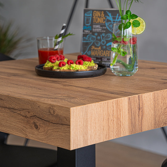 FIRST Bar Table, Rustic Oak