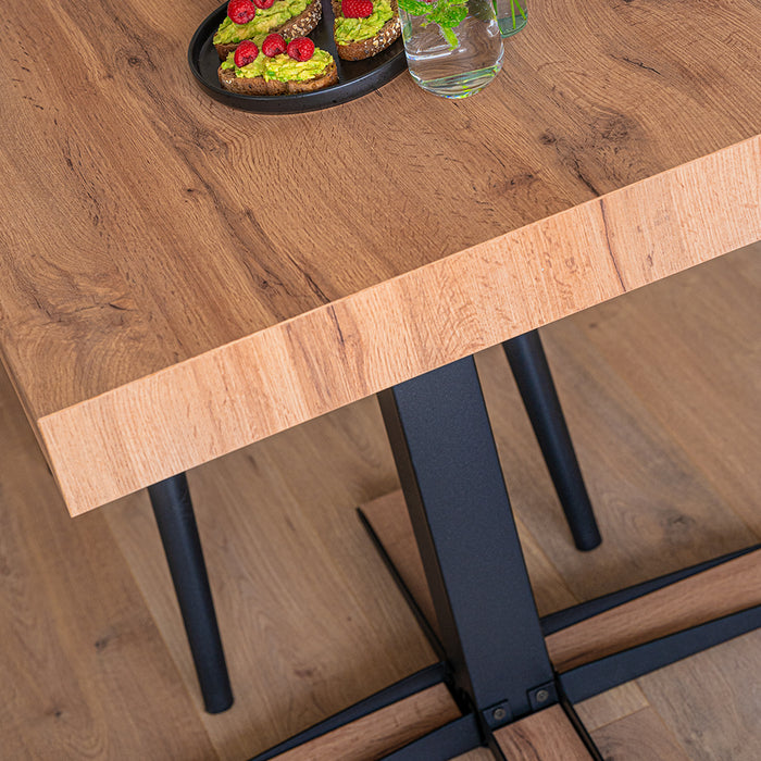 FIRST Bar Table, Rustic Oak