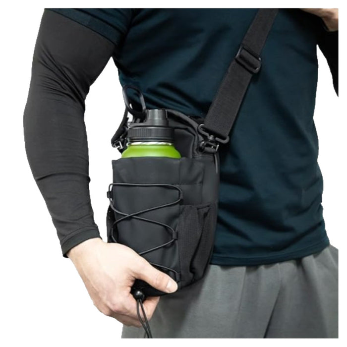 Fitness Gym Bag For Men And Women Sling Bottle With Magnetic Attachment