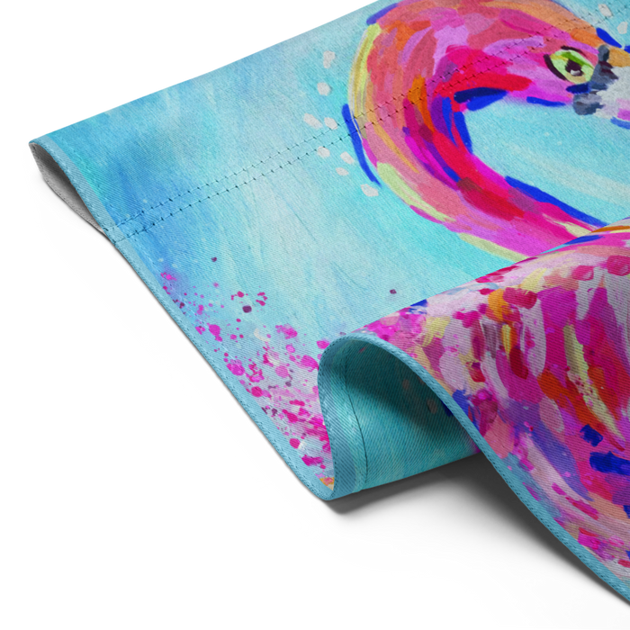 Flamingo Garden flag
