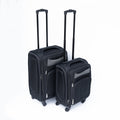 FLIGHT CREW ELITE 20" 24"  Two-piece Suitcase Set Universal Wheel BLACK