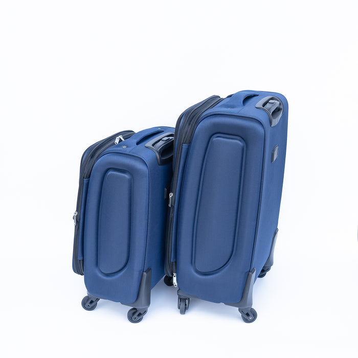 FLIGHT CREW ELITE BLUE 20" 24"  Two-piece Suitcase Set Universal Wheel