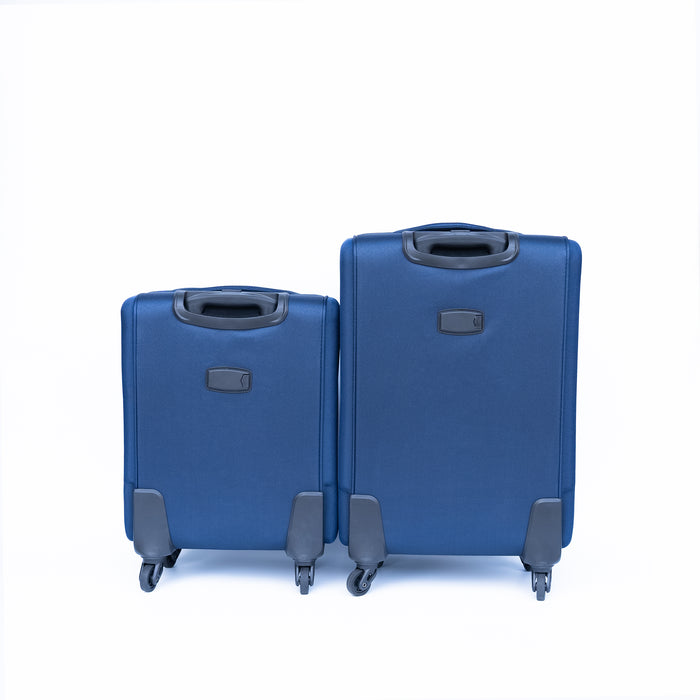 FLIGHT CREW ELITE BLUE 20" 24"  Two-piece Suitcase Set Universal Wheel