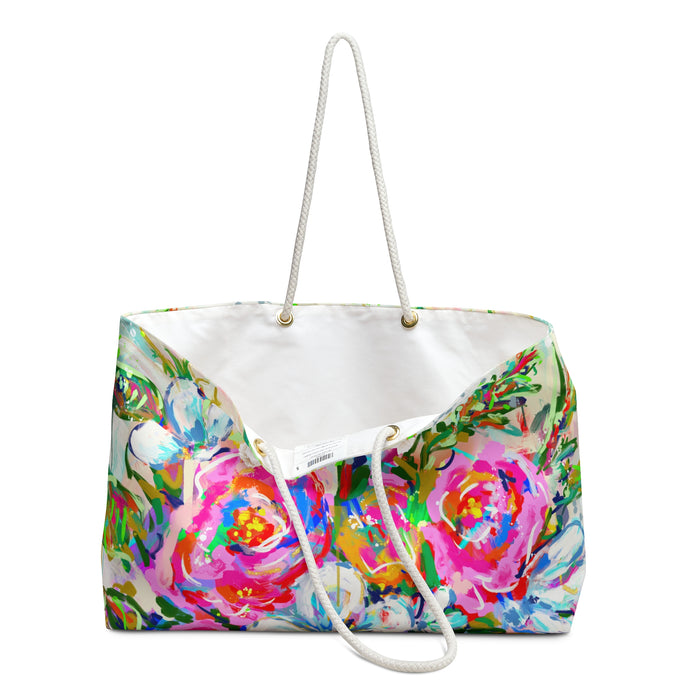 Floral Bouquet Weekender Boat and Beach Bag