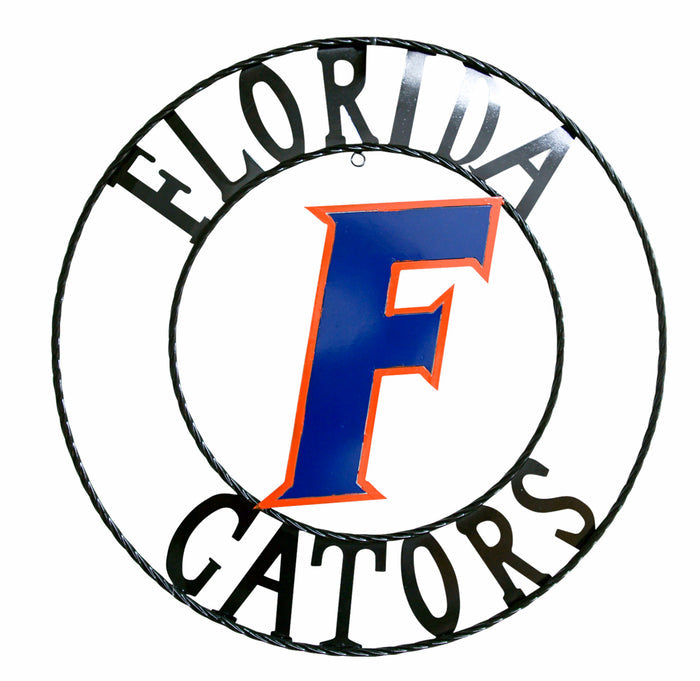 Florida Gators Wrought Iron Wall Decor