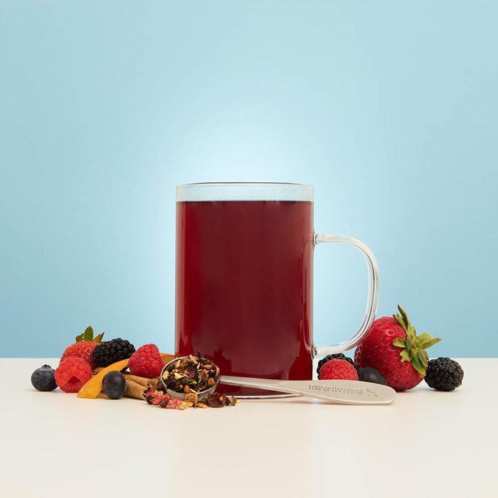 fruits of the forage tea hot