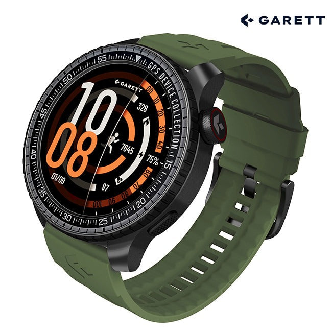 Garett Compass GPS Smartwatch | COMPASS GPS BLACK STEEL