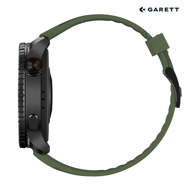 Garett Compass GPS Smartwatch | COMPASS GPS BLACK STEEL