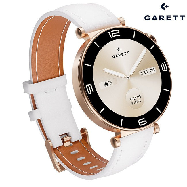 Garett Rose Gold Ladies' Smartwatch | ROSE GOLD MESH