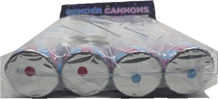 Gender Cannons Tissue 4pack