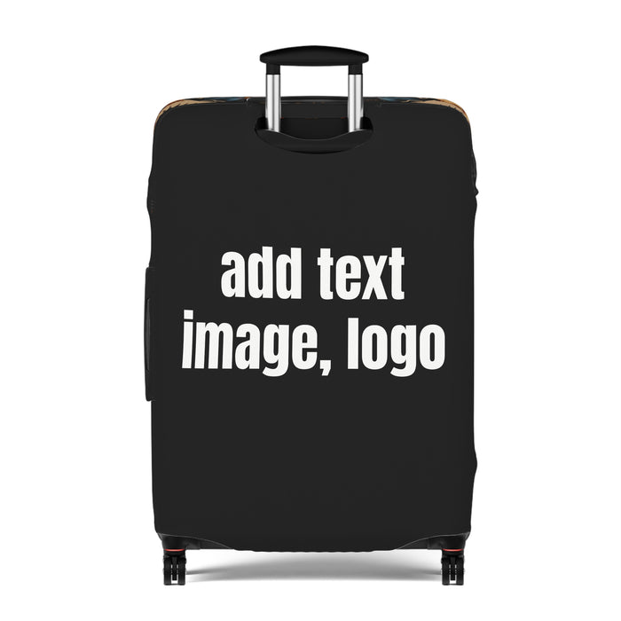 Geometric Aztec Luggage Cover — Tribal Travel Protector