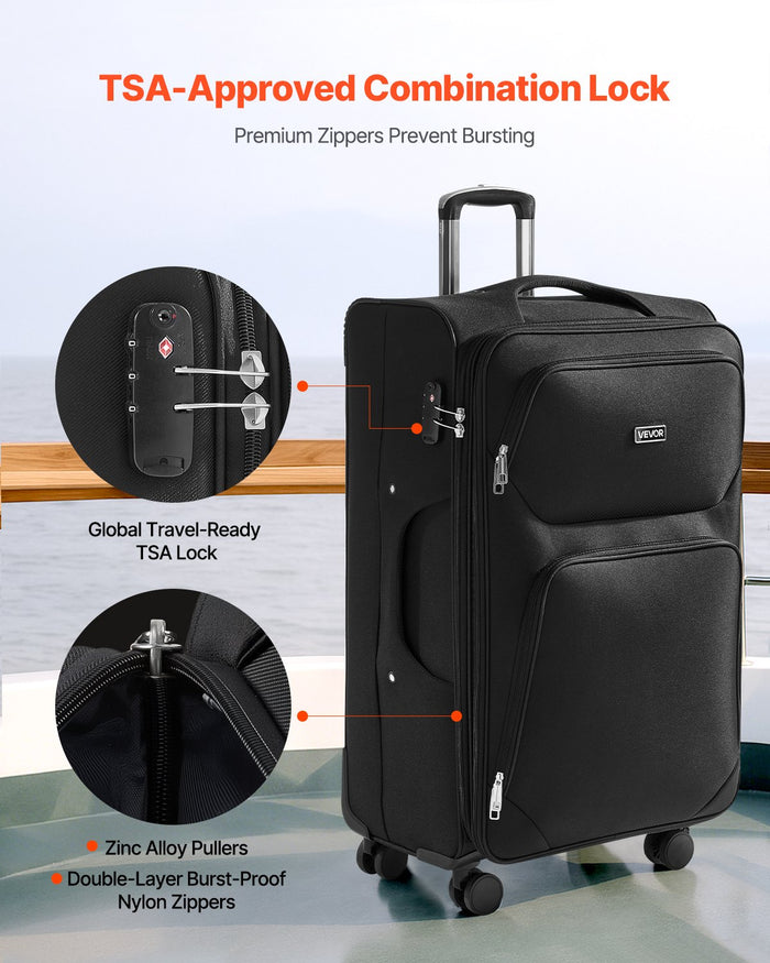 GETAWAY V SERIES Soft Sided 28"-Checked Suitcase
