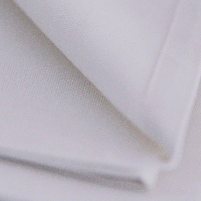 Gioele Cotton napkins 13.77 x 13.77 in, Pack of 2, White