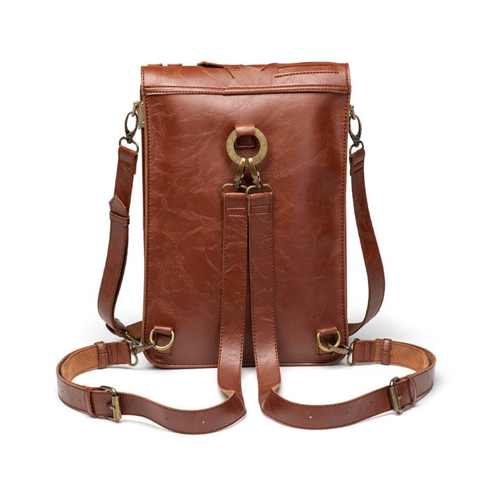 GRANDEUR New SteamPunk Retro Gear Backpack
