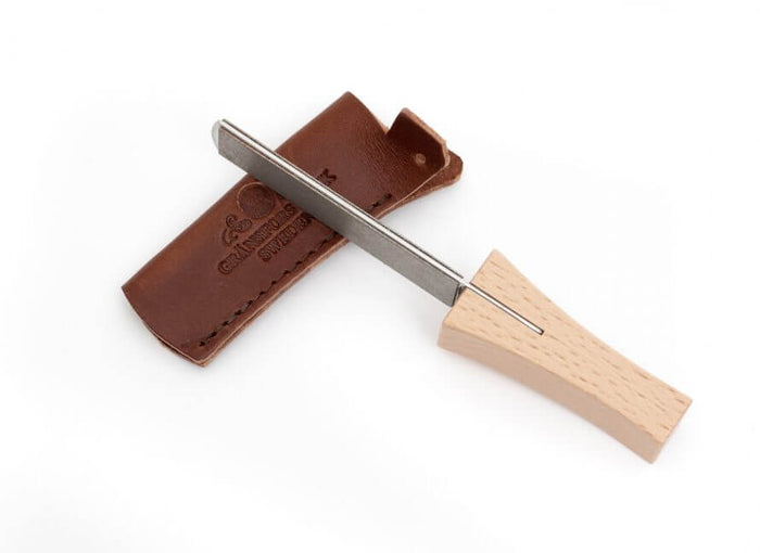 Gransfors Bruks Diamond File w/ Leather Cover