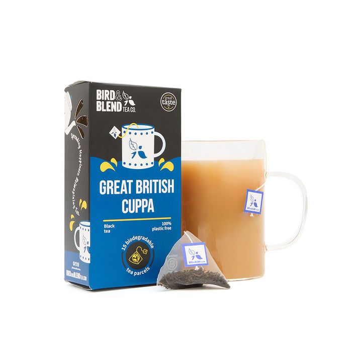 great british cuppa 15 tea bag parcels
