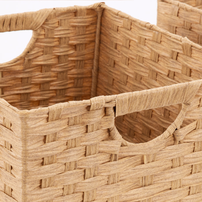 Handwoven Basket (2-Pack), Tan
