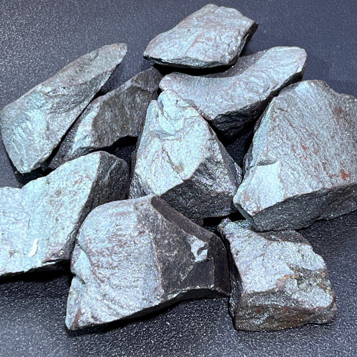 Hematite Rough Raw Specularite (1-2 Inches)(By The Piece Or Pound) Bulk Wholesale Lot