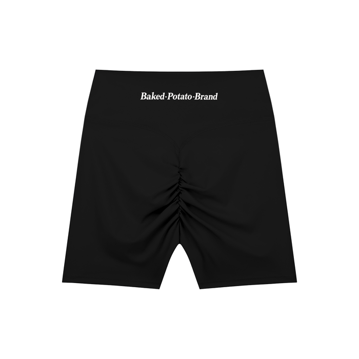 High-Waisted Blend Baked Shorts