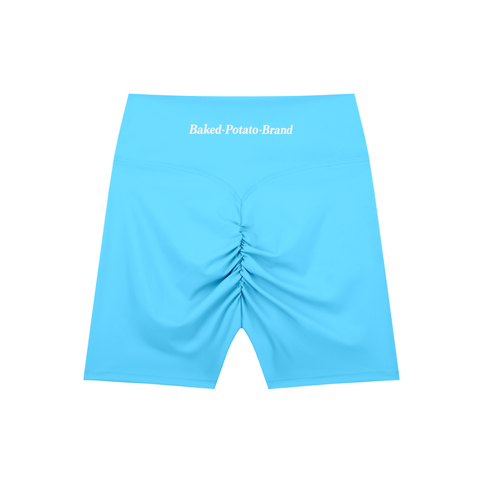High-Waisted Blend Baked Shorts