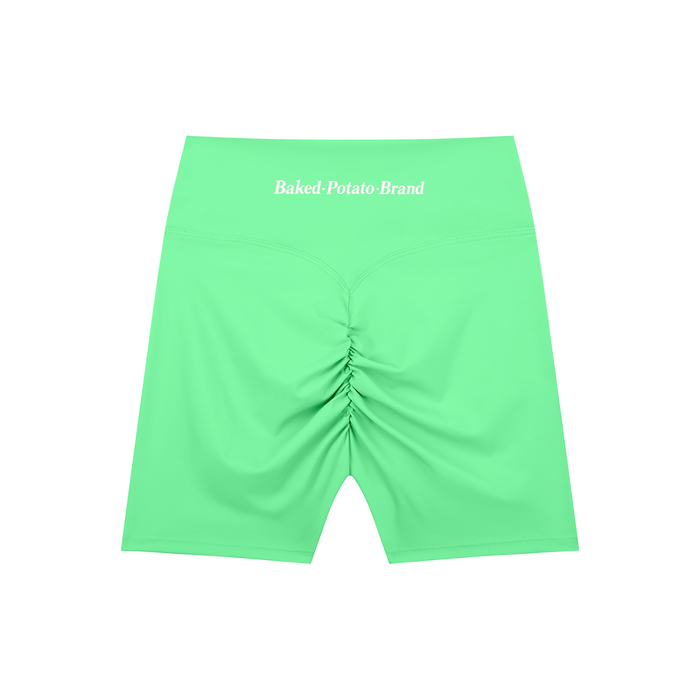 High-Waisted Blend Baked Shorts