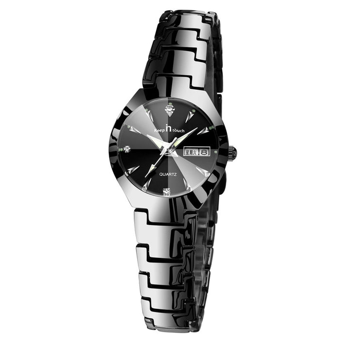 HIS + HERS Luminous Quartz Watch