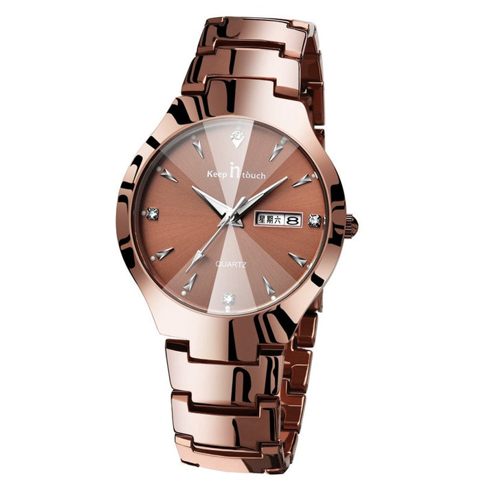 HIS + HERS Luminous Quartz Watch
