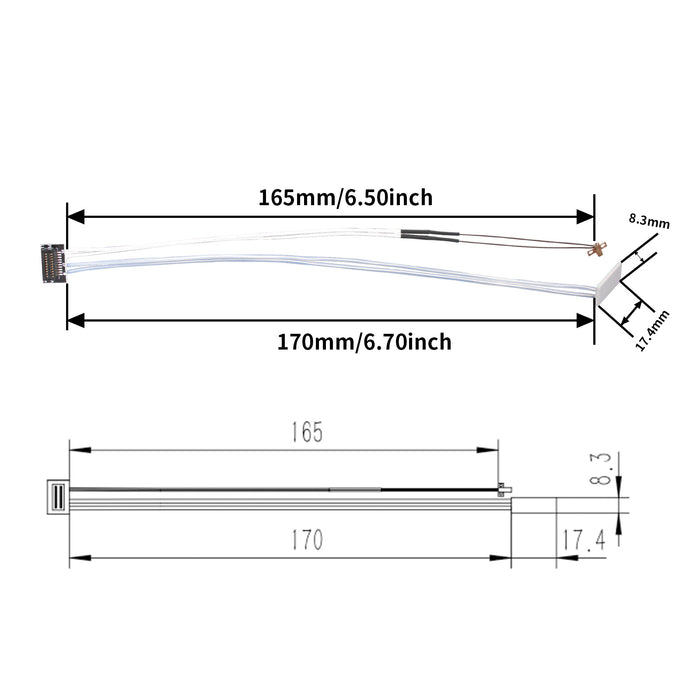 IdeaFormer-3D Bambu Lab A1/A1 Mini Thermistor