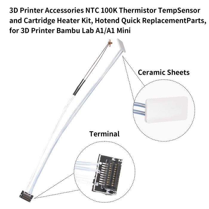 IdeaFormer-3D Bambu Lab A1/A1 Mini Thermistor