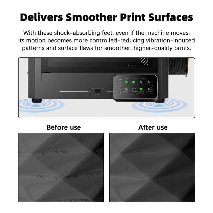 IdeaFormer Printer Shock-absorbing Foot Pads For Elegoo cebtauri carbon