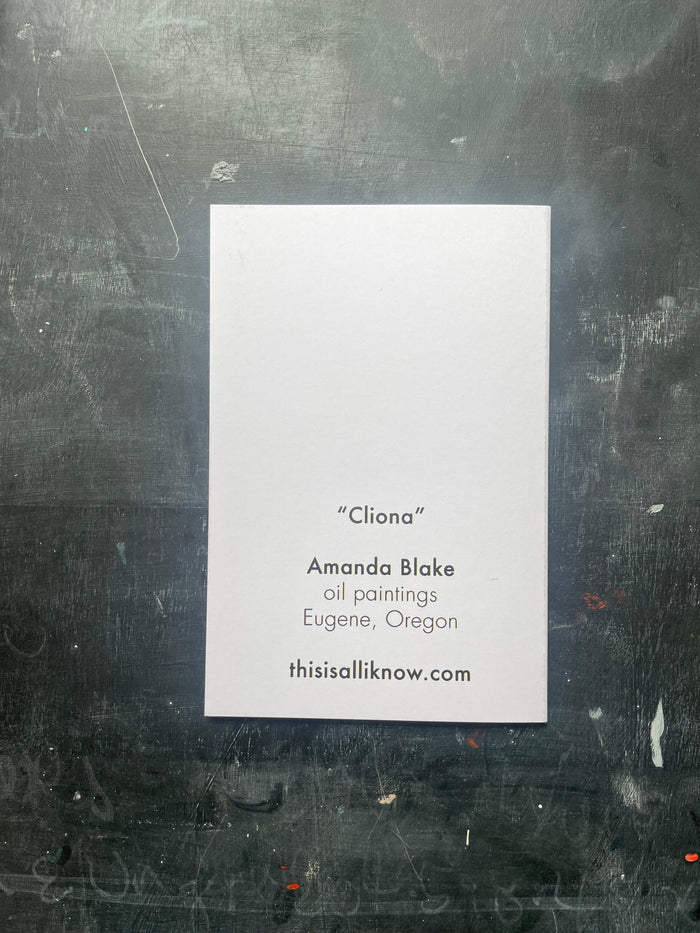 Cliona - greeting card