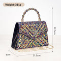 Inlaid Diamonds Banquet Bag