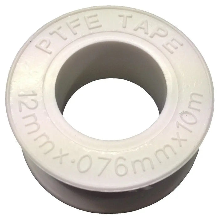 12mm x 0.76mm x 10m plumbing teflon thread tape