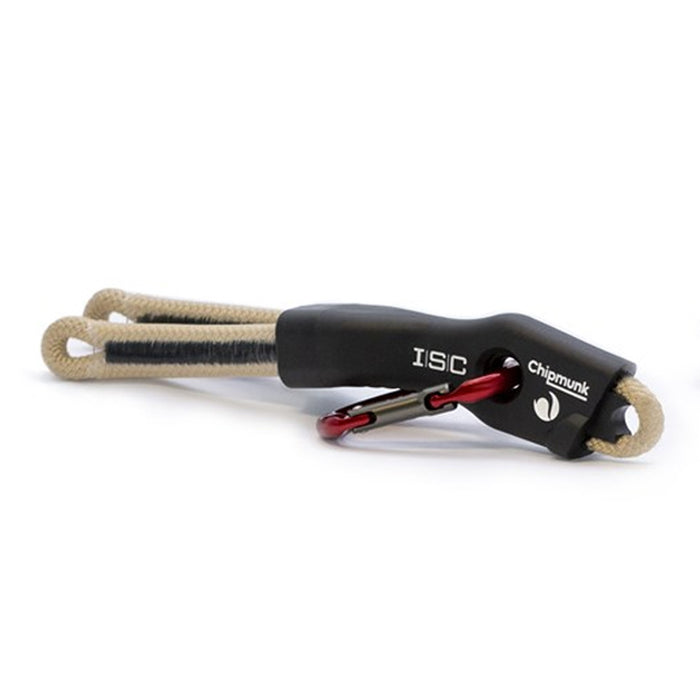 ISC Chipmunk FLEX Tether accessory for arborists using compatible climbing systems, including the REFLEX Mechanical Hitch. Available from Cannings 3