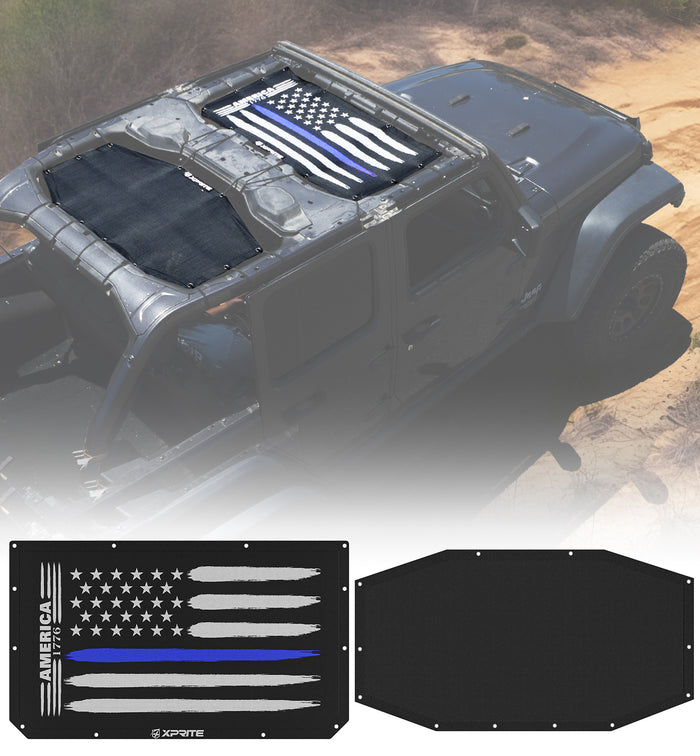 Thin Blue Line / 2 pcs (4 Doors)