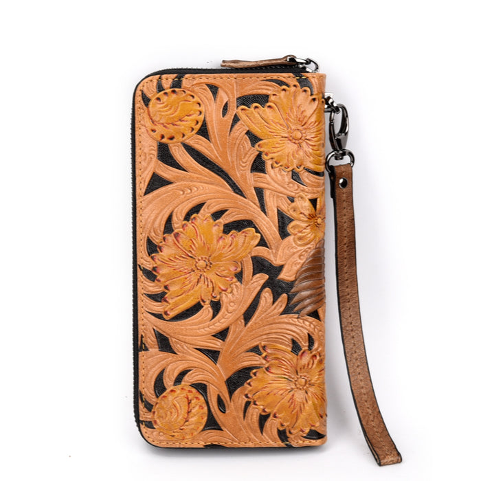 Jet Set Leather Craft Leisure Wallet