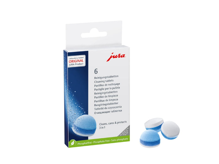 Jura 3-Phase-Cleaning Tablets (6) | 24225