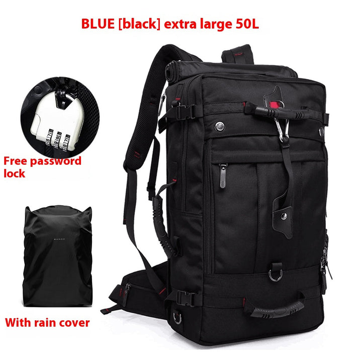 Black / 50L with rain cover
