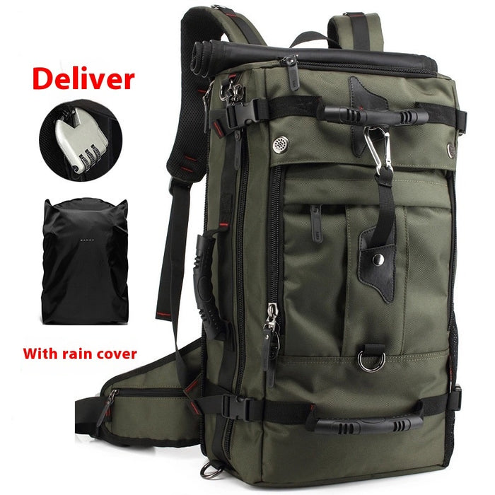 Green / 40L with rain cover
