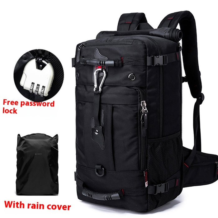 Black / 40L with rain cover