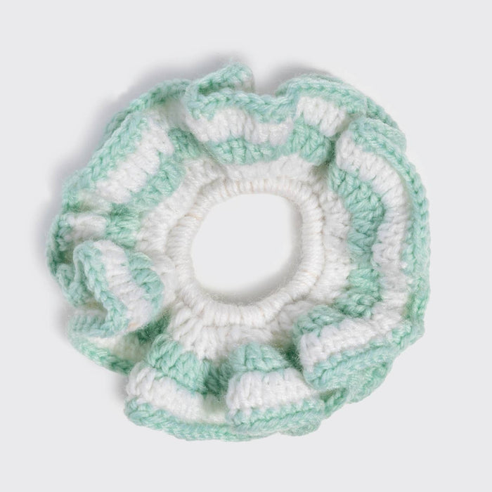 KITSCH | Crochet Scrunchie - Seafoam Blue