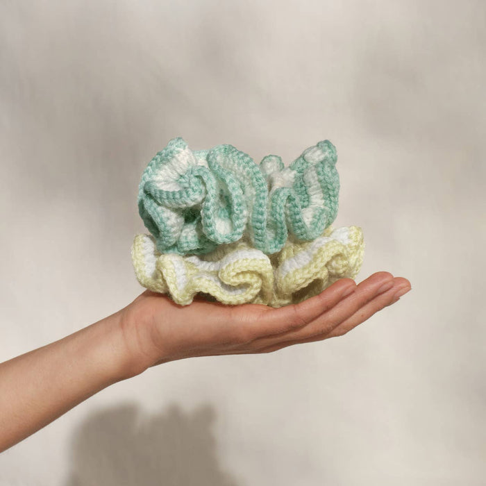 KITSCH | Crochet Scrunchie - Seafoam Blue