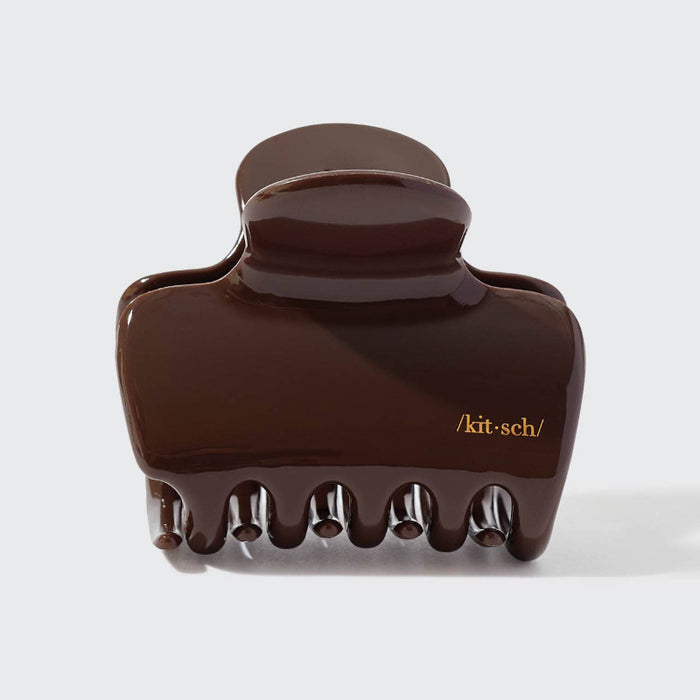 KITSCH | Recycled Plastic Puffy Cloud Clip 1pc - Chocolate