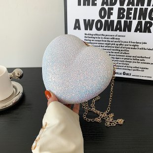 Soft Shell Sequins White
