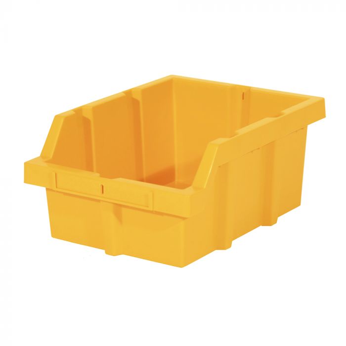 Large Yellow Bins for Commercial Bin Rack (3-Pack)