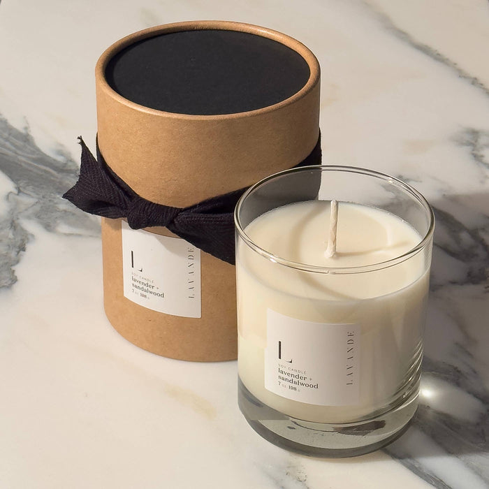 LAVANDE | Lavender/Sandalwood Soy Candle