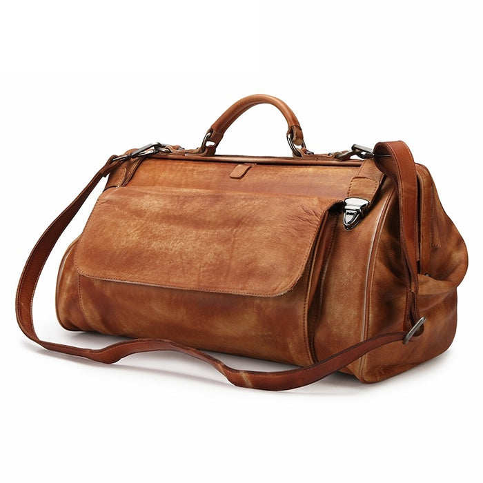 Leather Business Travel Bag