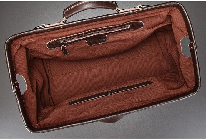 Leather Business Travel Bag