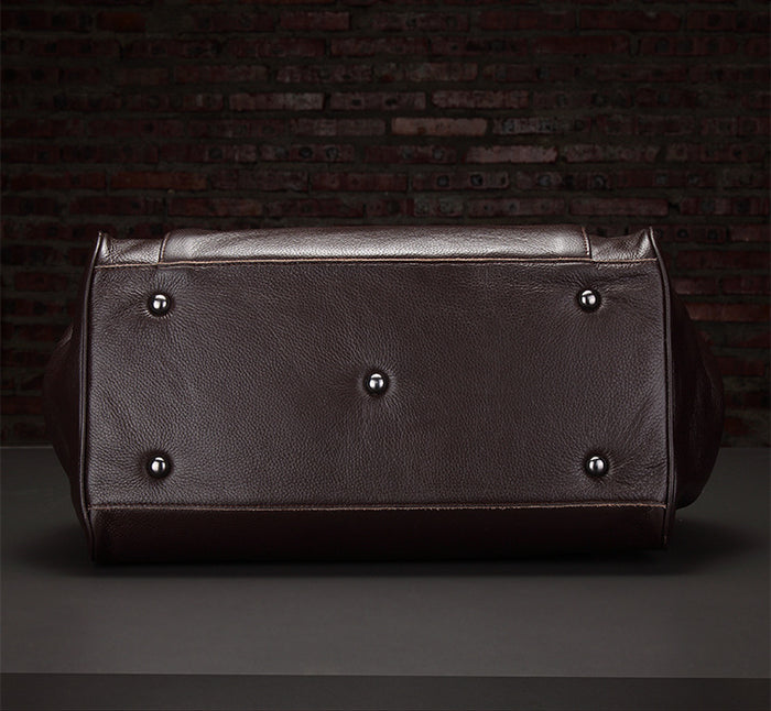Leather Business Travel Bag
