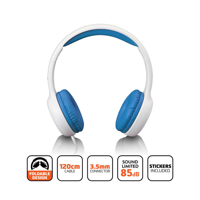 Lenco Headphone for Kids Blue | HP-010BU